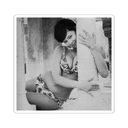Yvonne Craig #262 (Vintage Female Icon) STICKER Vinyl Kiss-Cut Decal 6 Inch White - The Sticker Space