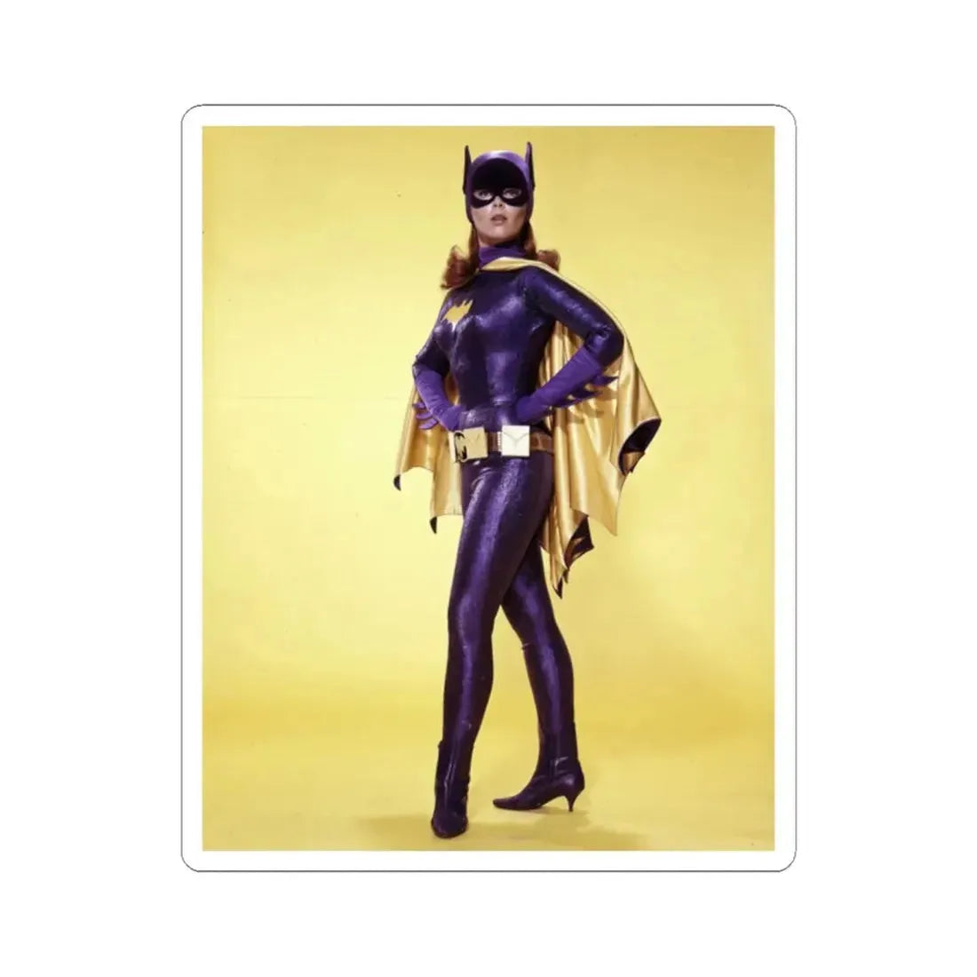 Yvonne Craig #266 (Vintage Female Icon) STICKER Vinyl Kiss-Cut Decal 2 Inch White - The Sticker Space