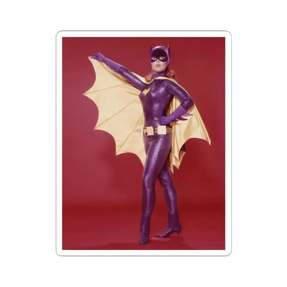 Yvonne Craig #267 (Vintage Female Icon) STICKER Vinyl Kiss-Cut Decal 2 Inch White - The Sticker Space