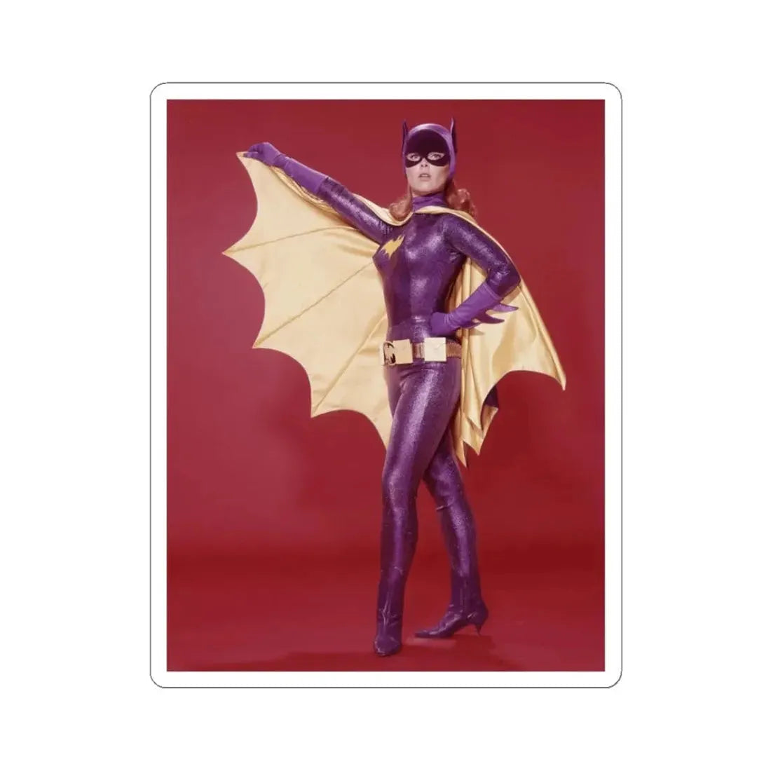 Yvonne Craig #267 (Vintage Female Icon) STICKER Vinyl Kiss-Cut Decal 3 Inch White - The Sticker Space