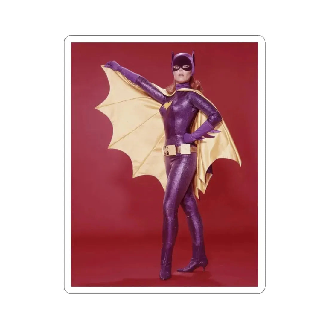 Yvonne Craig #267 (Vintage Female Icon) STICKER Vinyl Kiss-Cut Decal 4 Inch White - The Sticker Space
