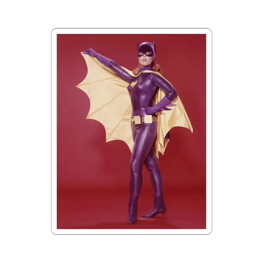 Yvonne Craig #267 (Vintage Female Icon) STICKER Vinyl Kiss-Cut Decal 6 Inch White - The Sticker Space