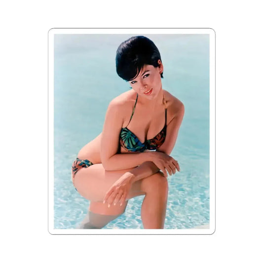 Yvonne Craig #381 (Vintage Female Icon) STICKER Vinyl Kiss-Cut Decal 2 Inch White - The Sticker Space