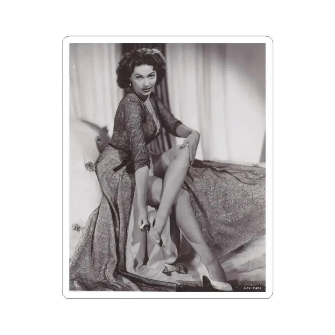 Yvonne DeCarlo #135 (Vintage Female Icon) STICKER Vinyl Kiss-Cut Decal 2 Inch White - The Sticker Space