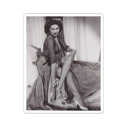 Yvonne DeCarlo #135 (Vintage Female Icon) STICKER Vinyl Kiss-Cut Decal 3 Inch White - The Sticker Space