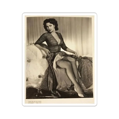 Yvonne DeCarlo #147 (Vintage Female Icon) STICKER Vinyl Kiss-Cut Decal 6 Inch White - The Sticker Space