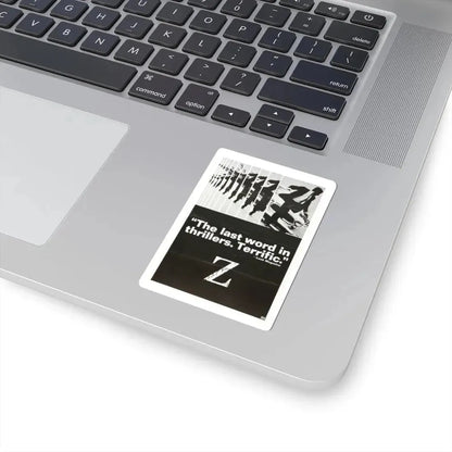 Z 1969 Movie Poster - STICKER Vinyl Kiss-Cut Decal - The Sticker Space