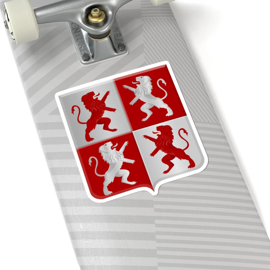 Zaandijk wapen (Netherlands) (Coat of Arms) STICKER Vinyl Kiss-Cut Decal - The Sticker Space