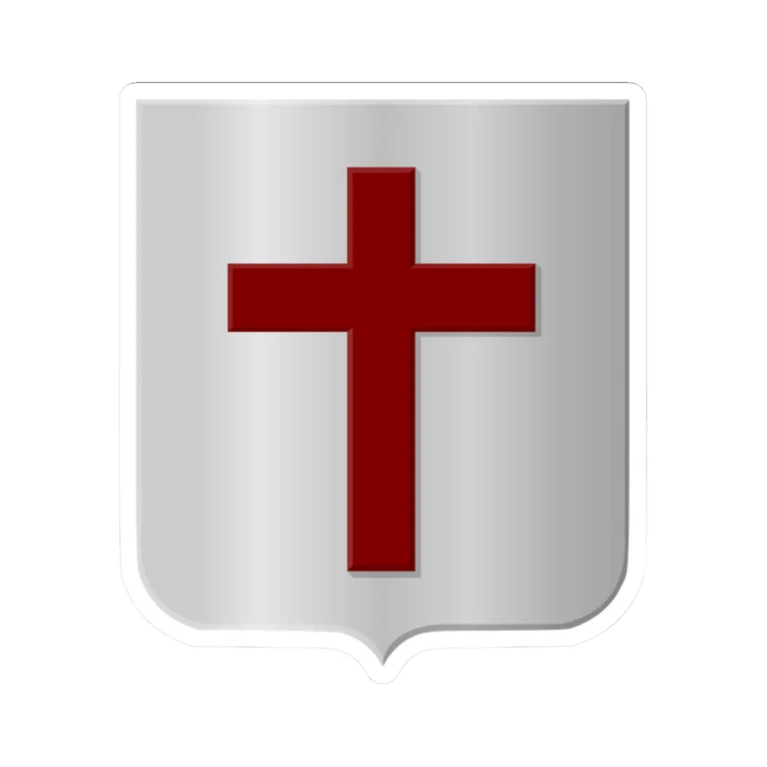 Zaanen wapen (Netherlands) (Coat of Arms) STICKER Vinyl Kiss-Cut Decal 2 Inch White - The Sticker Space