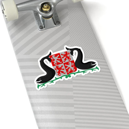 Zaanstad wapen 1974 VNG (Netherlands) (Coat of Arms) STICKER Vinyl Kiss-Cut Decal - The Sticker Space