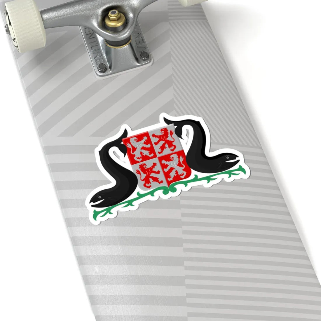 Zaanstad wapen 1974 VNG (Netherlands) (Coat of Arms) STICKER Vinyl Kiss-Cut Decal - The Sticker Space