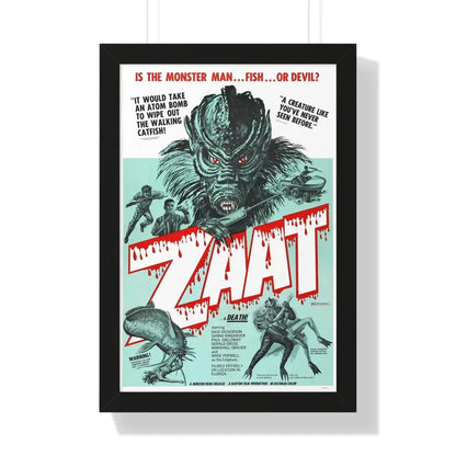ZAAT 1971 - Framed Movie Poster 16″ x 24″ Black - The Sticker Space