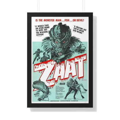 ZAAT 1971 - Framed Movie Poster 20" x 30" Black - The Sticker Space