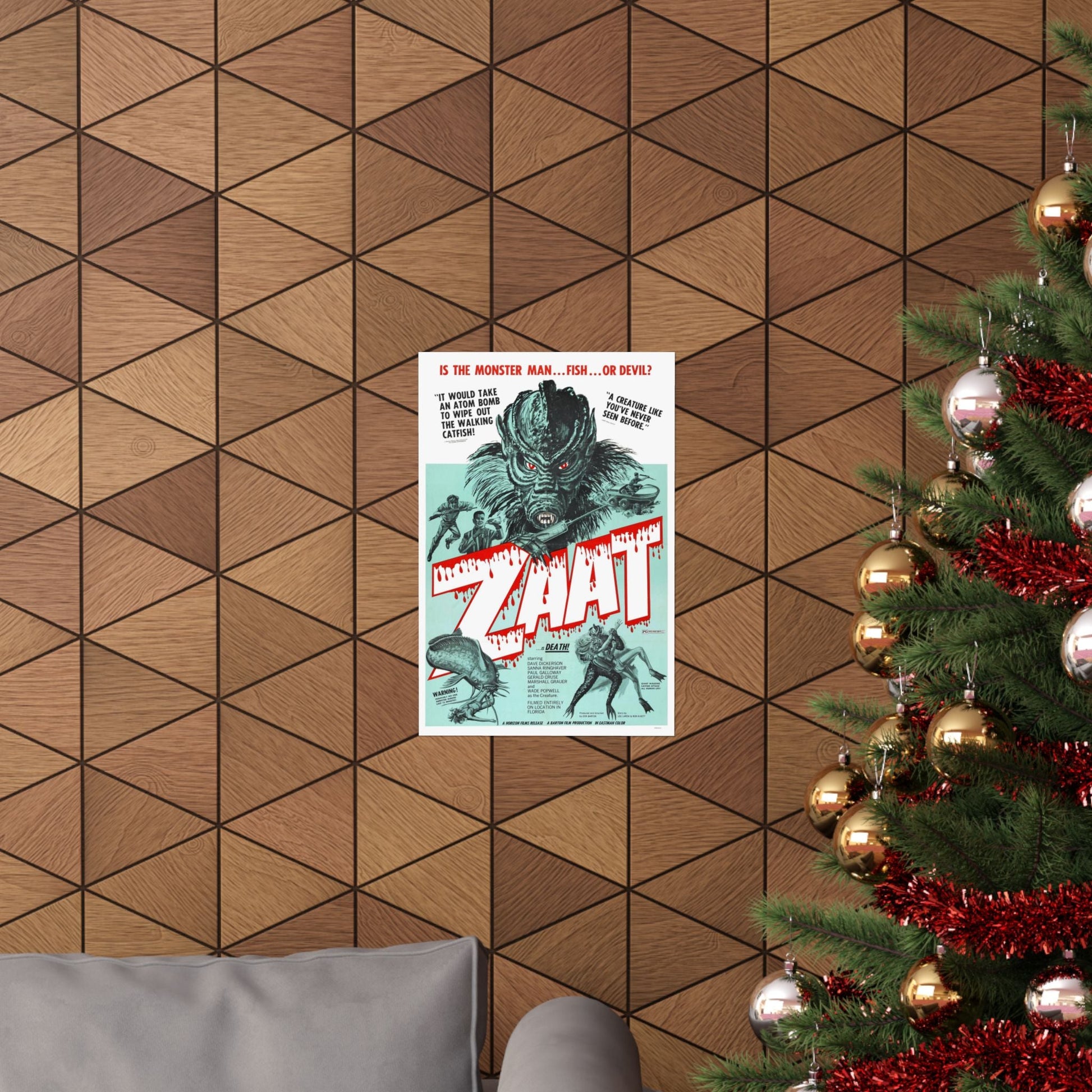 ZAAT 1971 - Paper Movie Poster-The Sticker Space