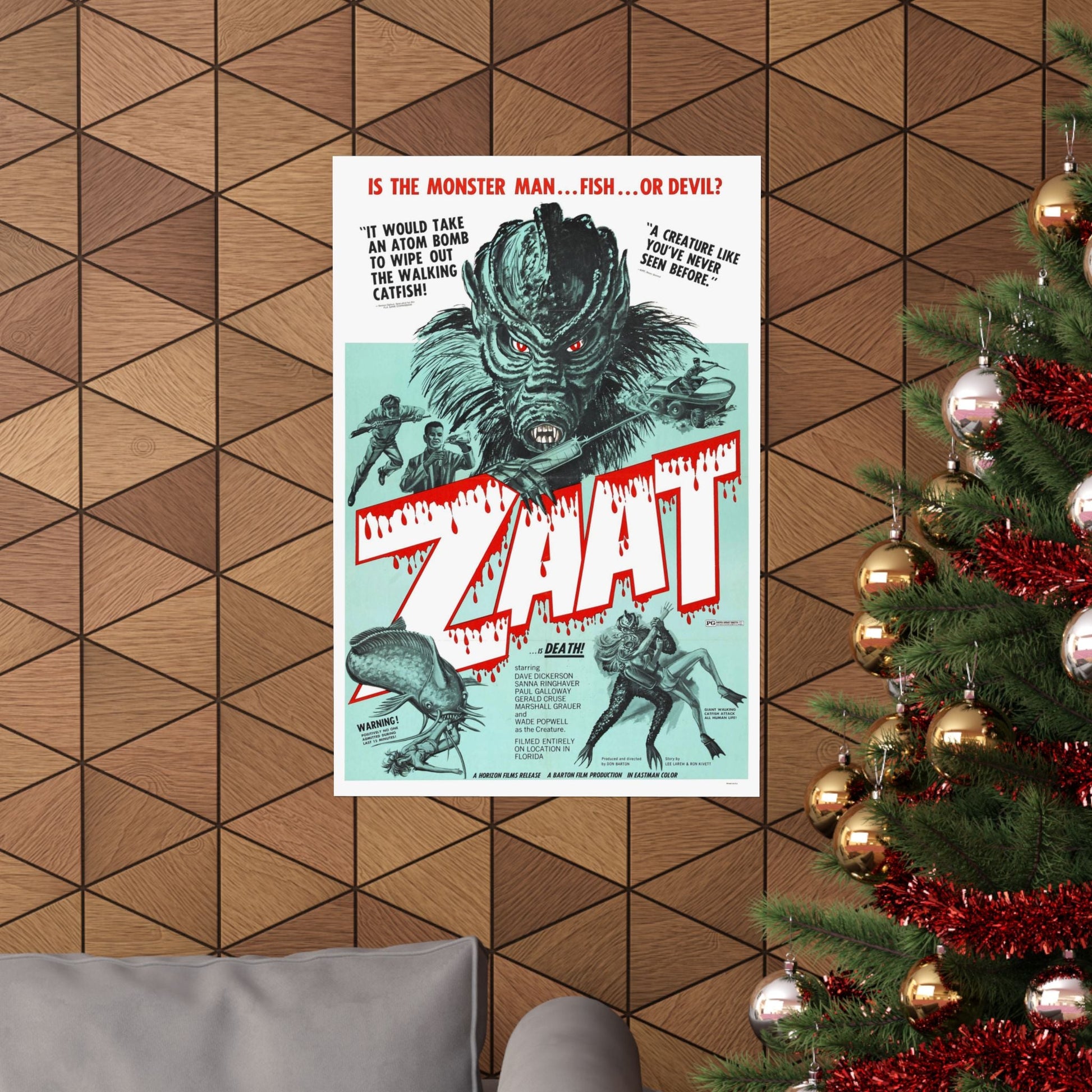 ZAAT 1971 - Paper Movie Poster-The Sticker Space