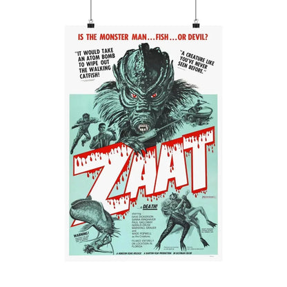 ZAAT 1971 - Paper Movie Poster 16″ x 24″ Matte - The Sticker Space