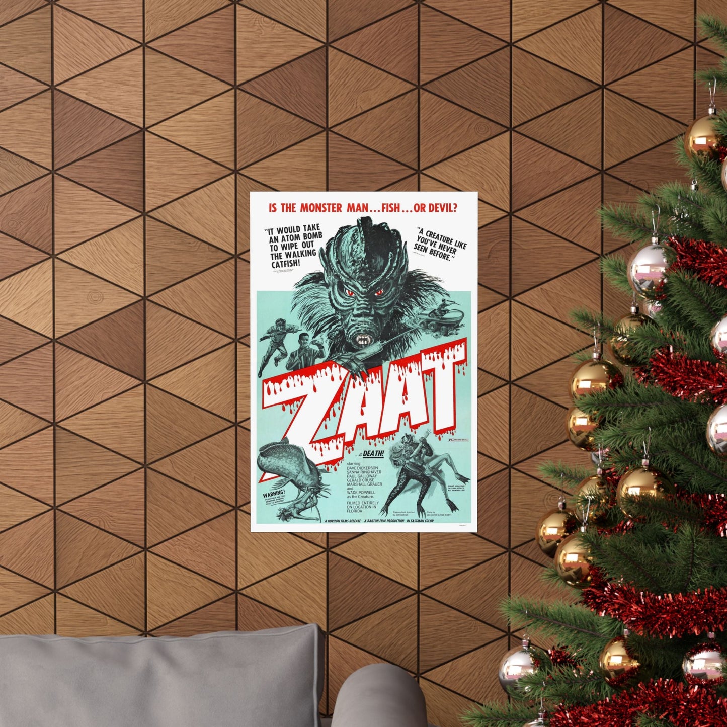 ZAAT 1971 - Paper Movie Poster-The Sticker Space