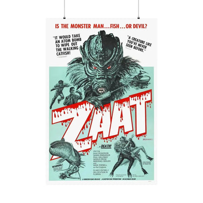 ZAAT 1971 - Paper Movie Poster 36" x 54" Matte - The Sticker Space