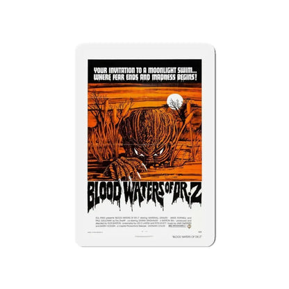 ZAAT (BLOODWATERS OF DR.Z) 1971 Movie Poster - Refrigerator Magnet 5 Inch - The Sticker Space