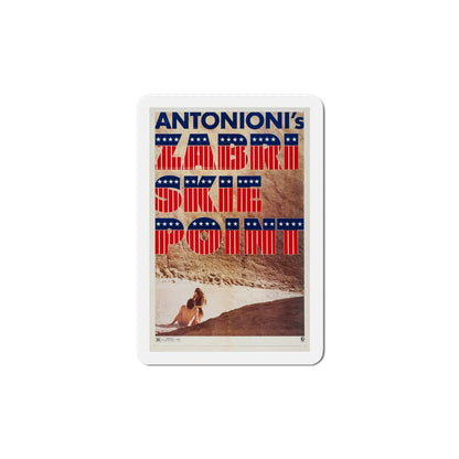 Zabriskie Point 1970 Movie Poster Refrigerator Magnet 6 Inch - The Sticker Space