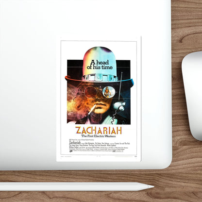 Zachariah 1971 Movie Poster STICKER Vinyl Die-Cut Decal-The Sticker Space