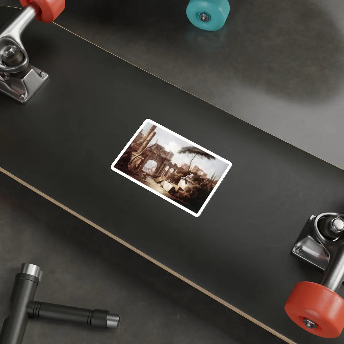 SKU:14138097230970963266 Sticker types:White Shape:Die-Cut Sizes:4" × 4"
