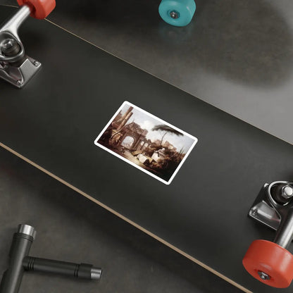 SKU:14138097230970963266 Sticker types:White Shape:Die-Cut Sizes:4" × 4"
