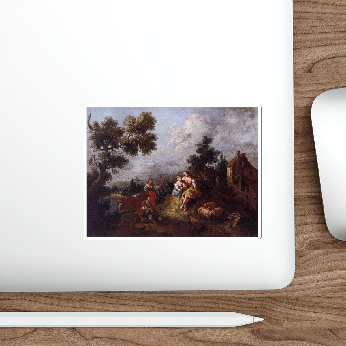 ZAIS, Giuseppe - Landscape (Artwork) STICKER Vinyl Die-Cut Decal-The Sticker Space