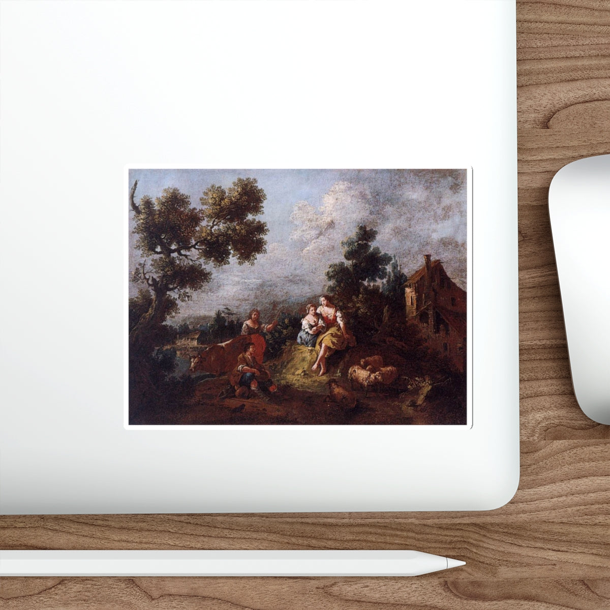 ZAIS, Giuseppe - Landscape (Artwork) STICKER Vinyl Die-Cut Decal-The Sticker Space