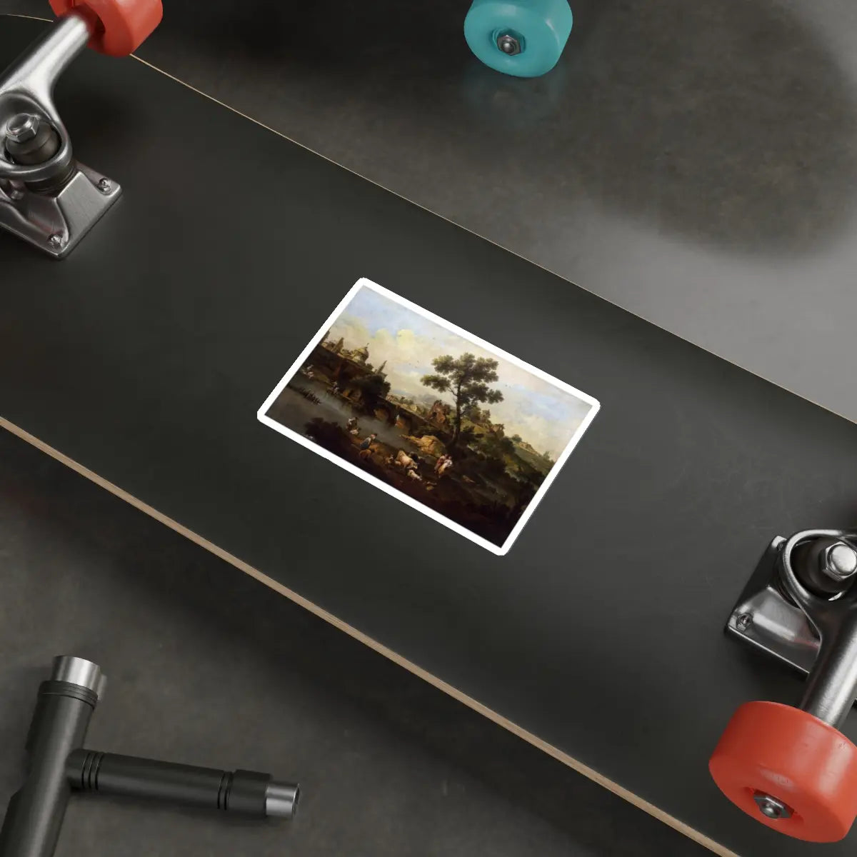 SKU:31059431049985612134 Sticker types:White Shape:Die-Cut Sizes:5" × 5"