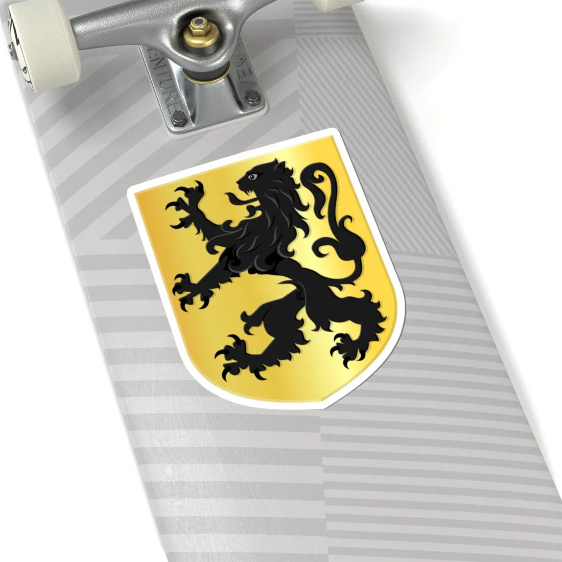 Zalk en Veecaten wapen (Netherlands) (Coat of Arms) STICKER Vinyl Kiss-Cut Decal - The Sticker Space