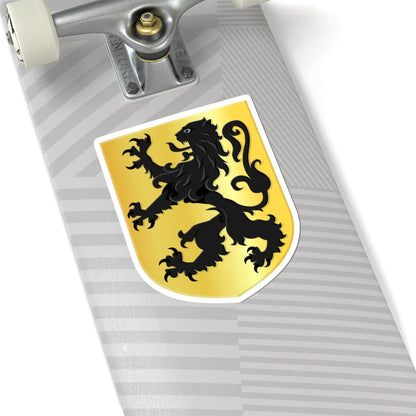 Zalk en Veecaten wapen (Netherlands) (Coat of Arms) STICKER Vinyl Kiss-Cut Decal - The Sticker Space