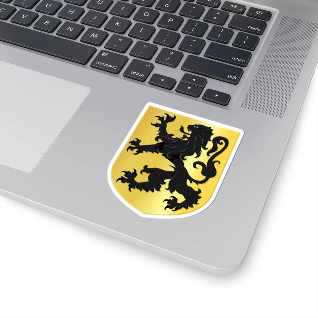 Zalk en Veecaten wapen (Netherlands) (Coat of Arms) STICKER Vinyl Kiss-Cut Decal - The Sticker Space