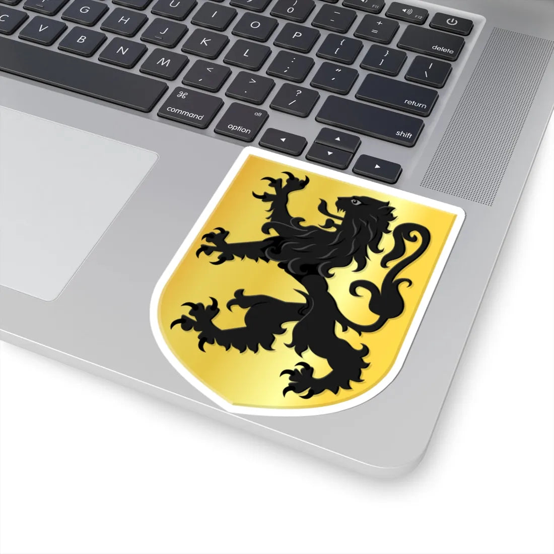 Zalk en Veecaten wapen (Netherlands) (Coat of Arms) STICKER Vinyl Kiss-Cut Decal - The Sticker Space