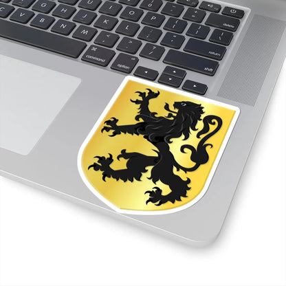 Zalk en Veecaten wapen (Netherlands) (Coat of Arms) STICKER Vinyl Kiss-Cut Decal - The Sticker Space