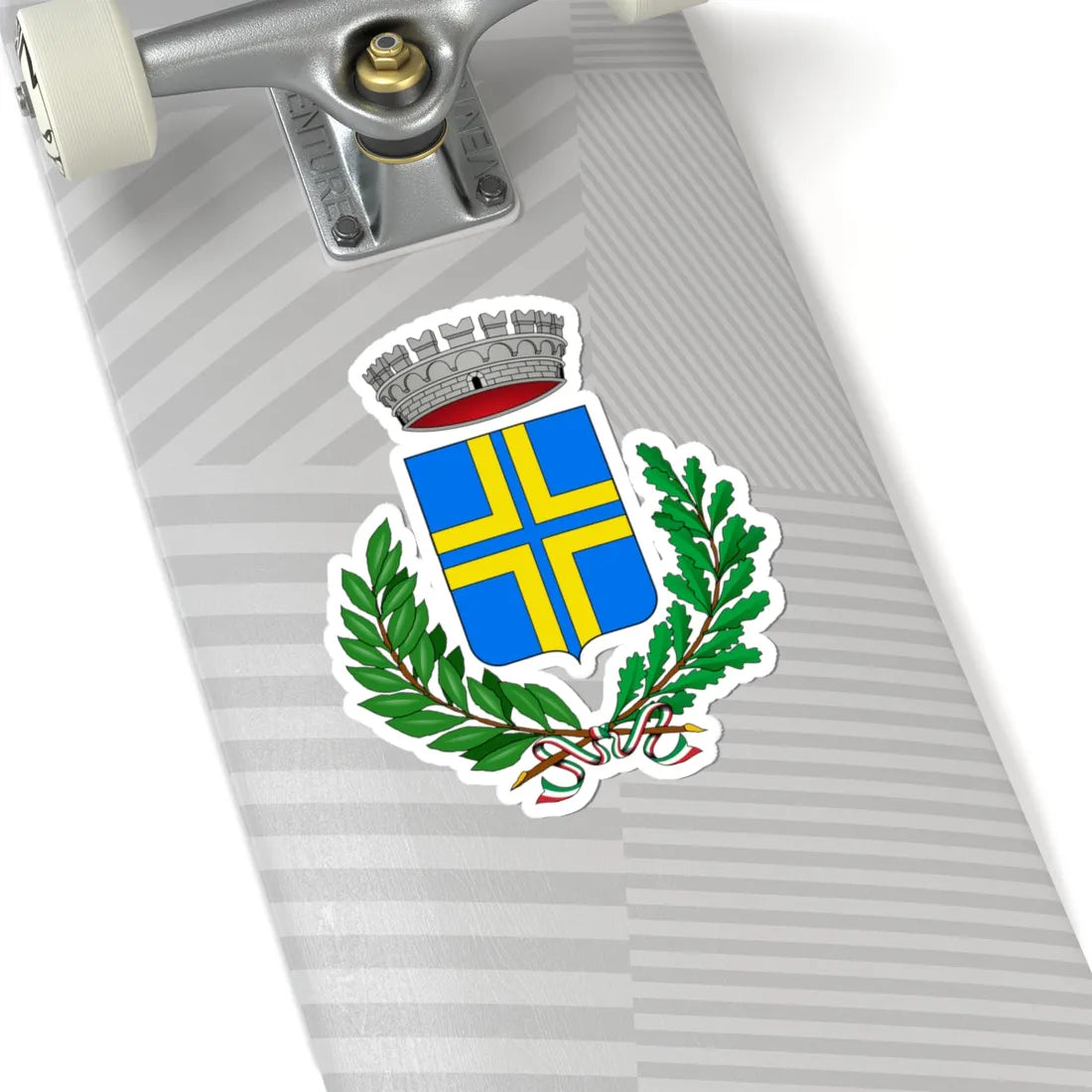Zanè-Stemma (Italy) (Coat of Arms) STICKER Vinyl Kiss-Cut Decal - The Sticker Space