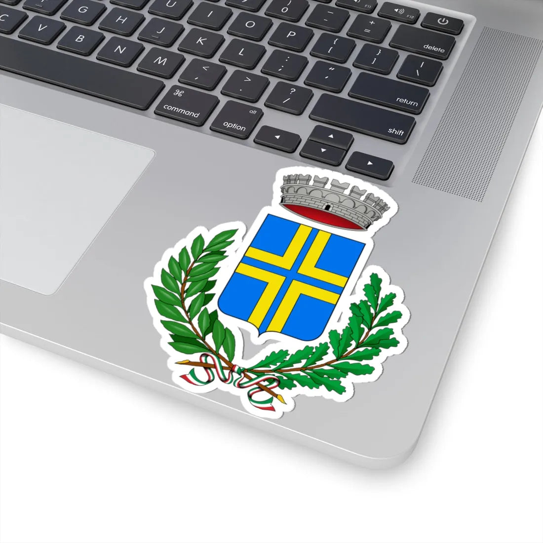 Zanè-Stemma (Italy) (Coat of Arms) STICKER Vinyl Kiss-Cut Decal - The Sticker Space