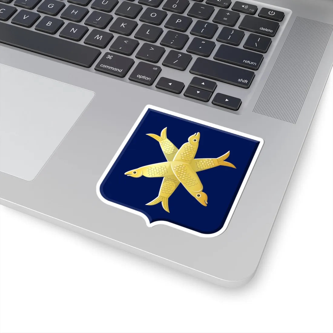 Zandvoort wapen (Netherlands) (Coat of Arms) STICKER Vinyl Kiss-Cut Decal - The Sticker Space