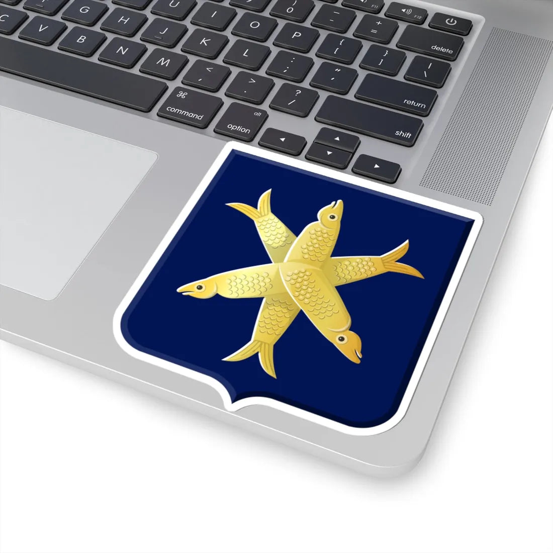 Zandvoort wapen (Netherlands) (Coat of Arms) STICKER Vinyl Kiss-Cut Decal - The Sticker Space