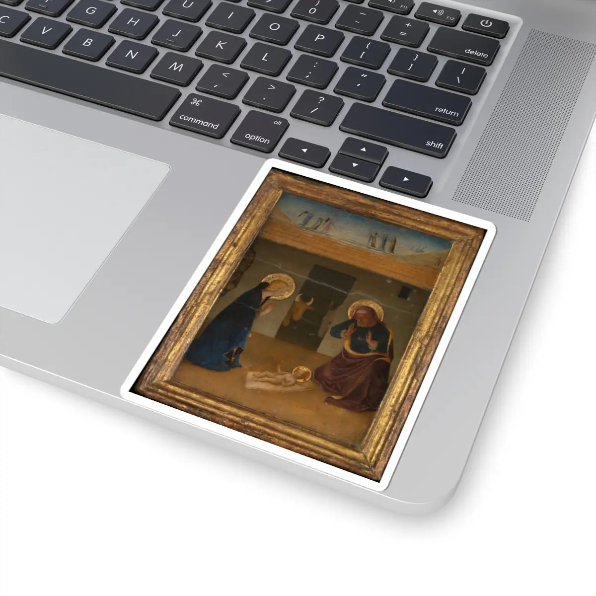 SKU:TSS-STICK-ZNBSTR-4X4-2 Sizes:4" × 4" Types:White
