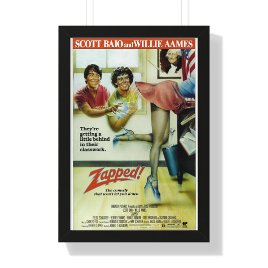 ZAPPED 1982 - Framed Movie Poster-16″ x 24″-The Sticker Space