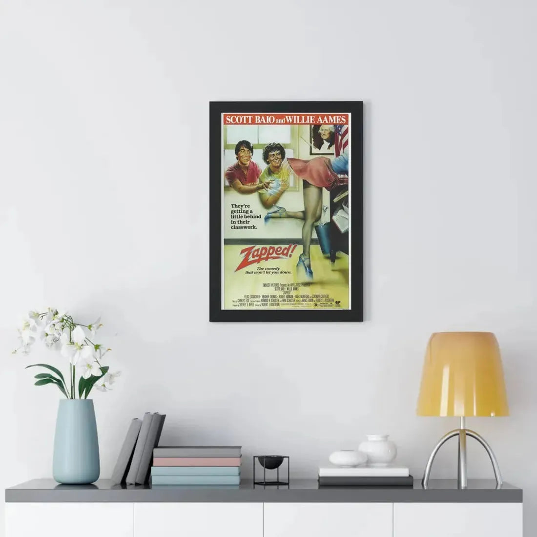 ZAPPED 1982 - Framed Movie Poster - The Sticker Space