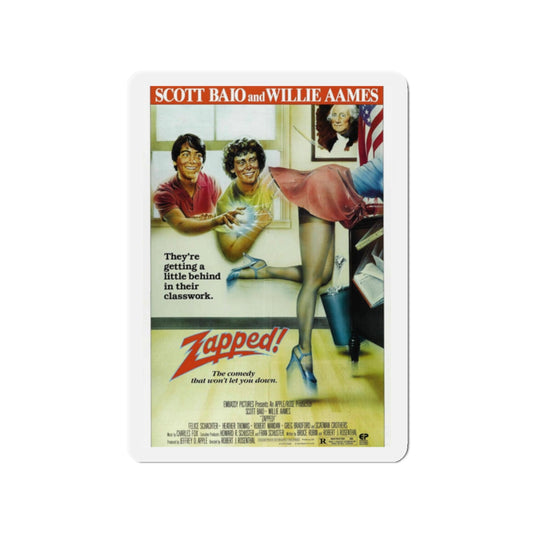 ZAPPED 1982 Movie Poster - Refrigerator Magnet-2" x 2"-The Sticker Space