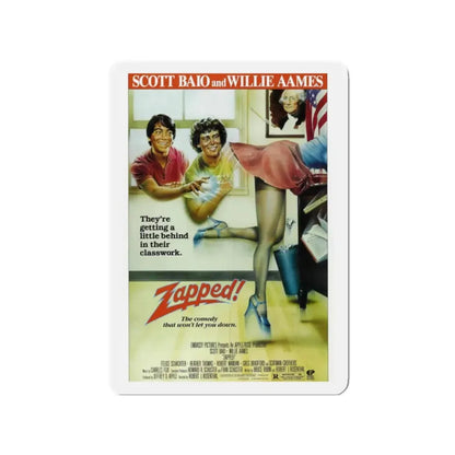 ZAPPED 1982 Movie Poster - Refrigerator Magnet 2 Inch Die-Cut - The Sticker Space
