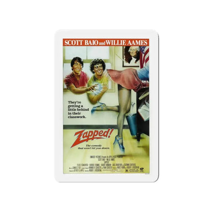 ZAPPED 1982 Movie Poster - Refrigerator Magnet 4 Inch Die-Cut - The Sticker Space