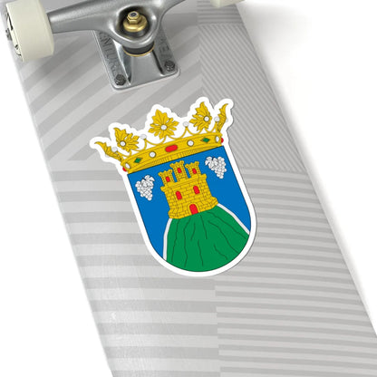Zaragoza-Acered (Spain) (Coat of Arms) STICKER Vinyl Kiss-Cut Decal - The Sticker Space