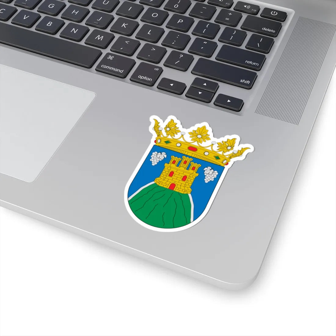 Zaragoza-Acered (Spain) (Coat of Arms) STICKER Vinyl Kiss-Cut Decal - The Sticker Space