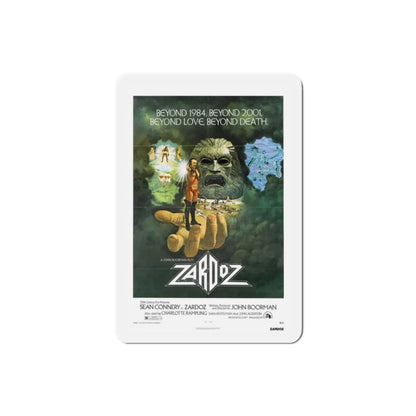 Zardoz 1974 Movie Poster Refrigerator Magnet 2 Inch - The Sticker Space