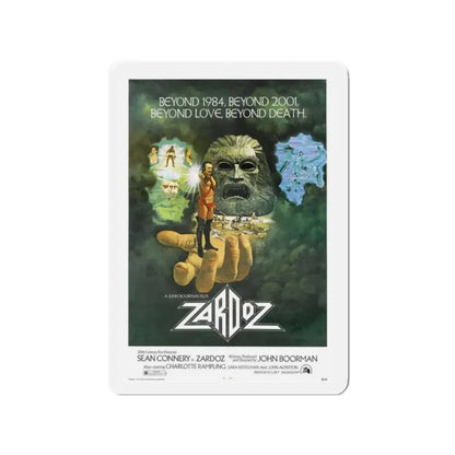 ZARDOZ 1974 Movie Poster - Refrigerator Magnet 2 Inch - The Sticker Space