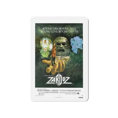 ZARDOZ 1974 Movie Poster - Refrigerator Magnet 4 Inch - The Sticker Space
